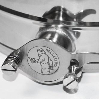 Stáčecí a čeřící nádoba Mellarius MaxiLine 35 kg s integrovaným topným tělesem